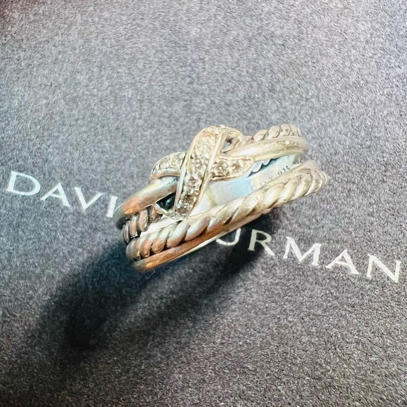 David Yurman Jewelry - David Yurman X Crossover Band Ring